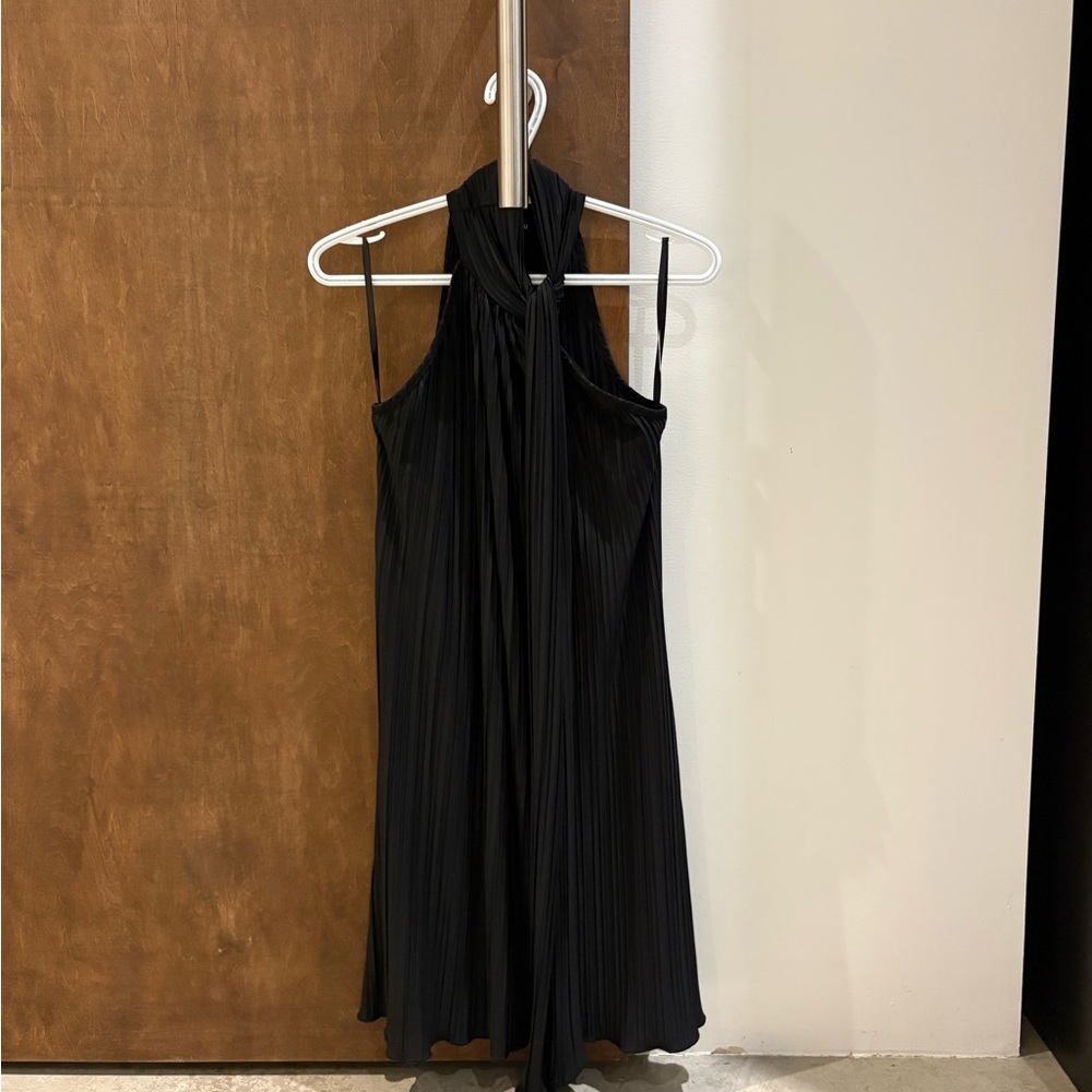 Le Chateau Black Backless Dress